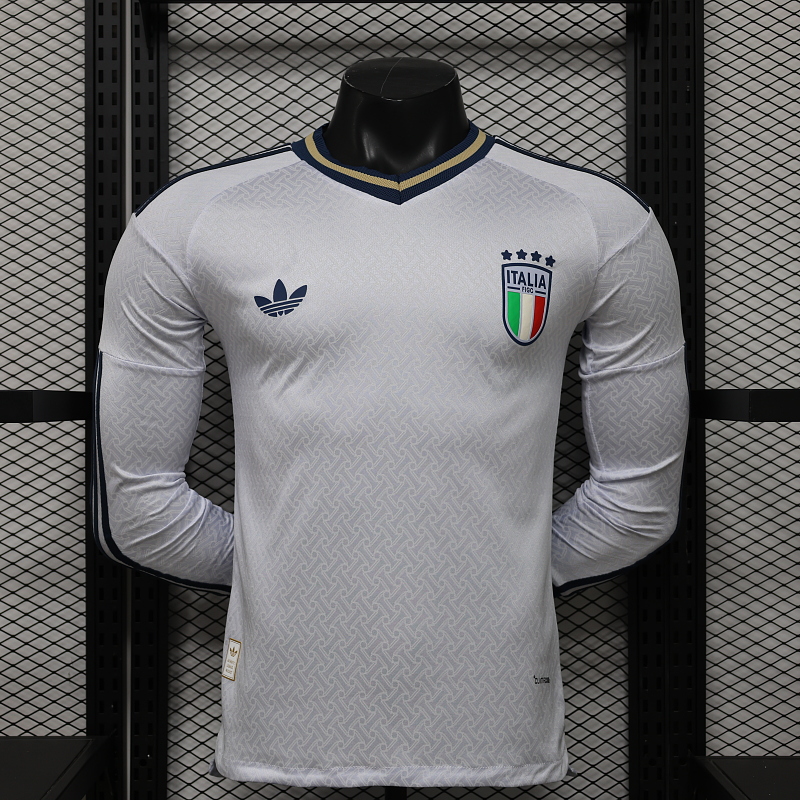 Version Player_Jugador 26 27 Italiano visitante manga larga S-3XL